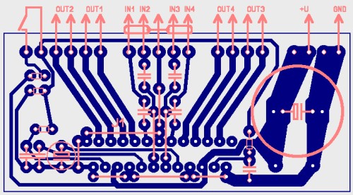 Усилитель мощности 4 х 30 Вт на TDA7386