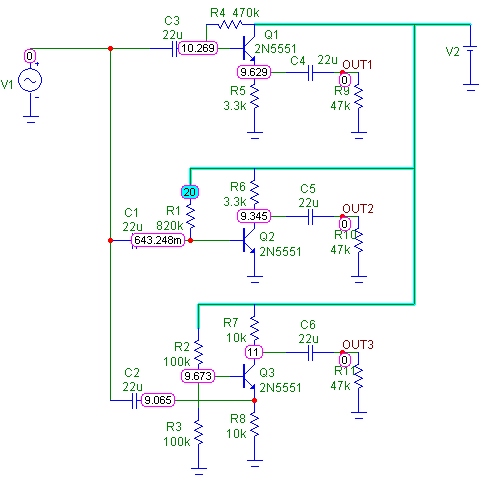 Основные схемы включения транзисторов